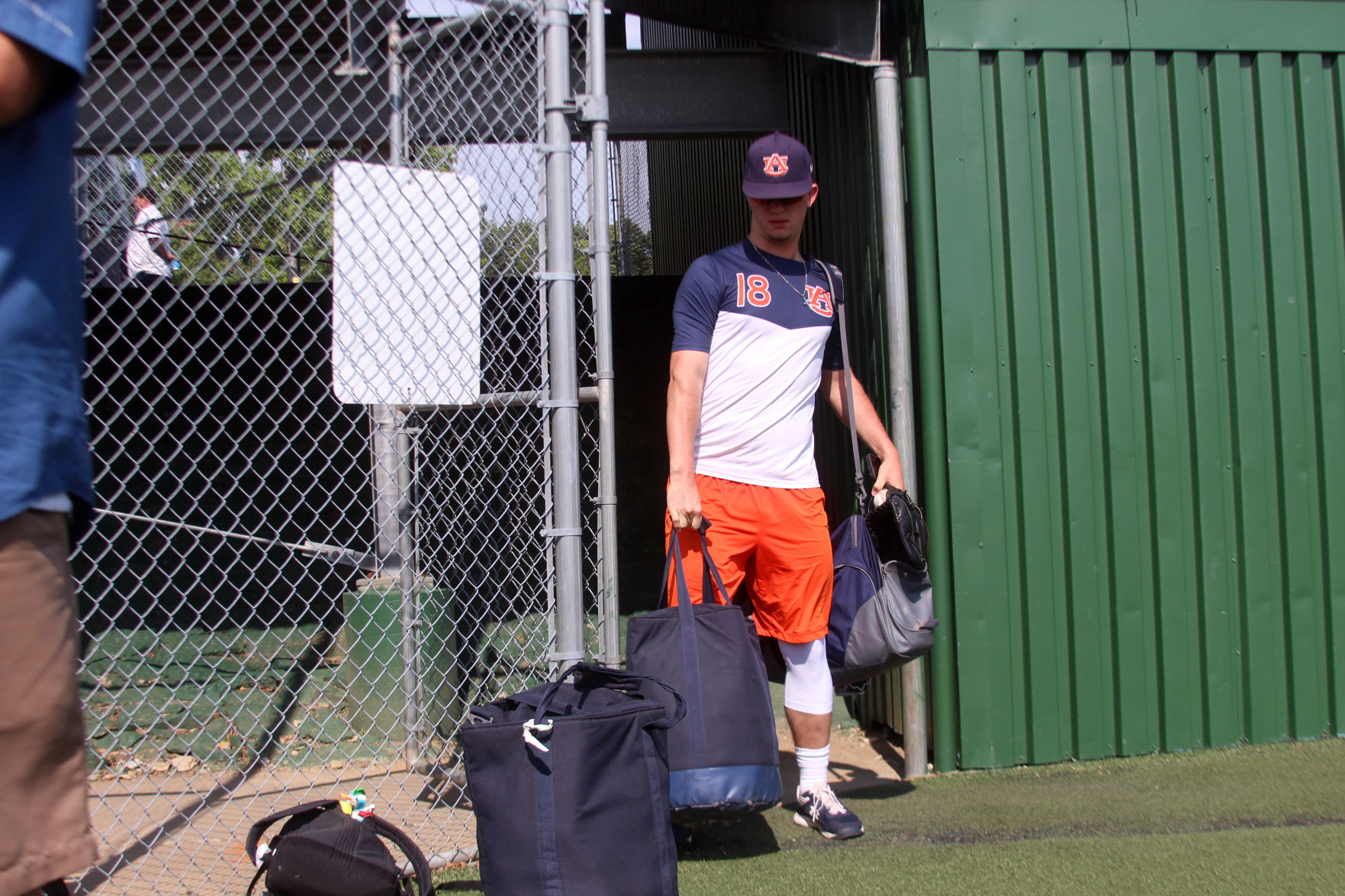 PHOTOS: Auburn baseball Monday practice at the College World Series